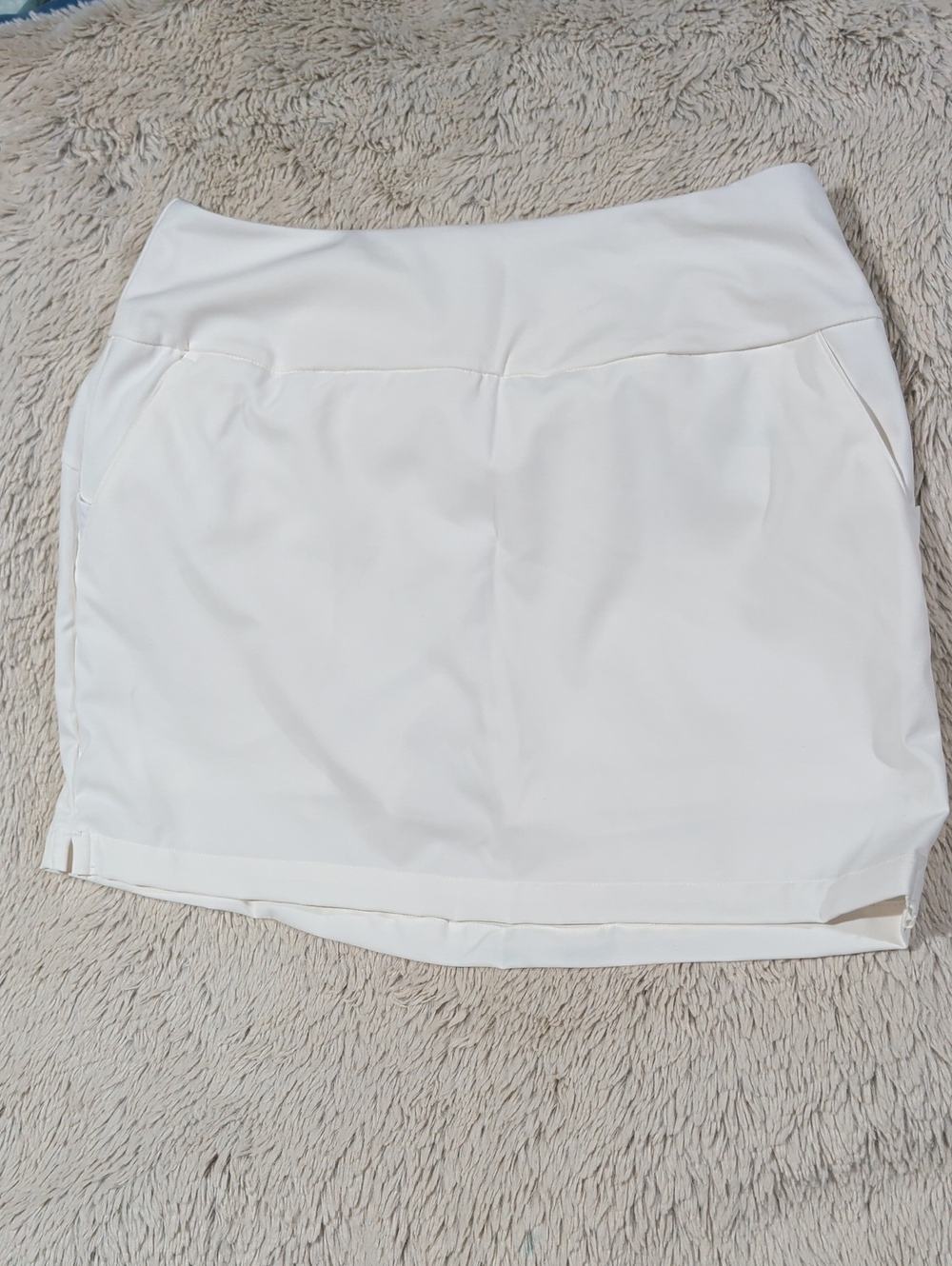 adidas White Golf Skirt